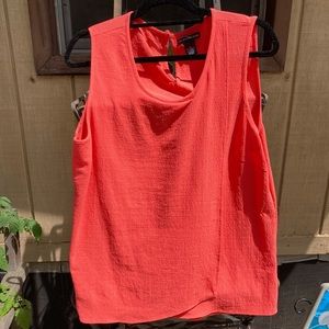 Chelsea & Theodore XL salmon-colored sleeveless